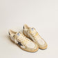 GOLDEN GOOSE- BALL STAR WHITE BLACK