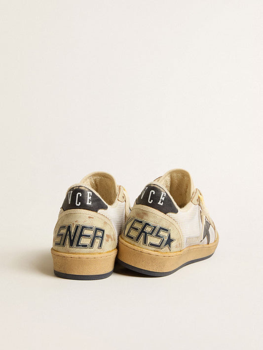GOLDEN GOOSE- BALL STAR WHITE BLACK