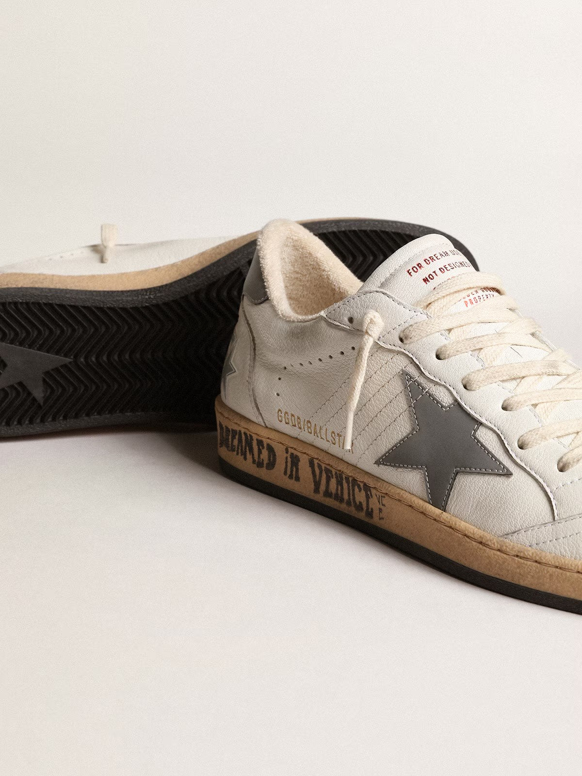 GOLDEN GOOSE- BALL STAR GRAY