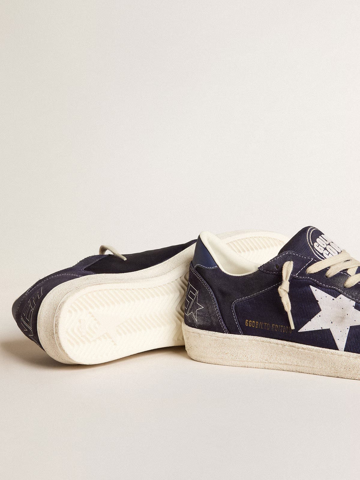 GOLDEN GOOSE- BALL STAR DARK BLUE