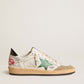 GOLDEN GOOSE- BALL STAR WHITE BLUE