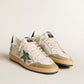 GOLDEN GOOSE- BALL STAR BLACK GREEN
