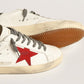 GOLDEN GOOSE SUPERSTAR- BLACK RED