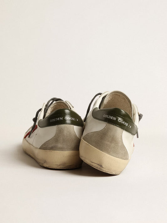 GOLDEN GOOSE SUPERSTAR- BLACK RED