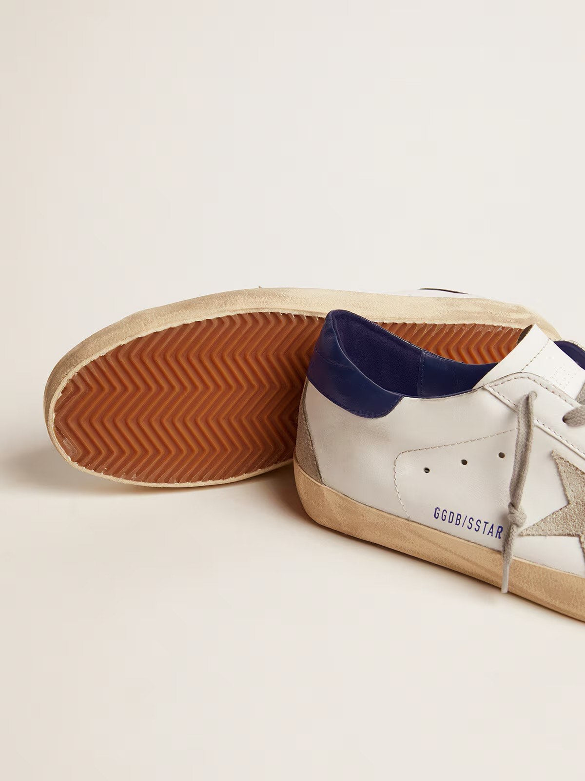 GOLDEN GOOSE SUPERSTAR- DARK BLUE