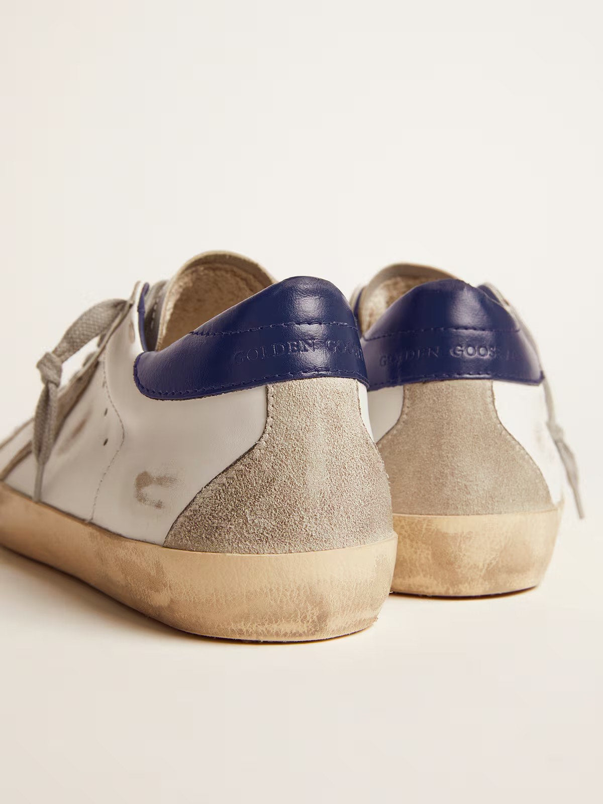 GOLDEN GOOSE SUPERSTAR- DARK BLUE