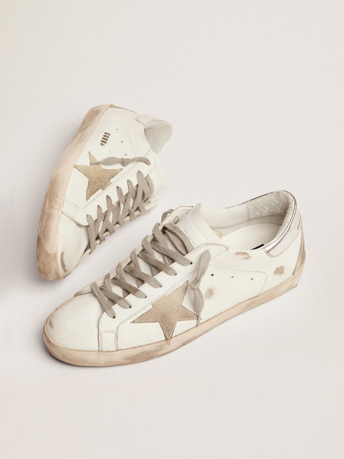 GOLDEN GOOSE SUPERSTAR- BEIGE
