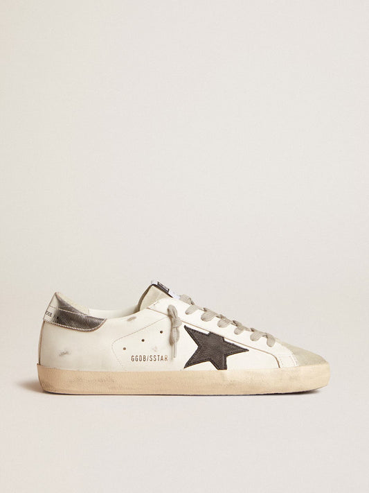 GOLDEN GOOSE SUPERSTAR- BLACK SILVER