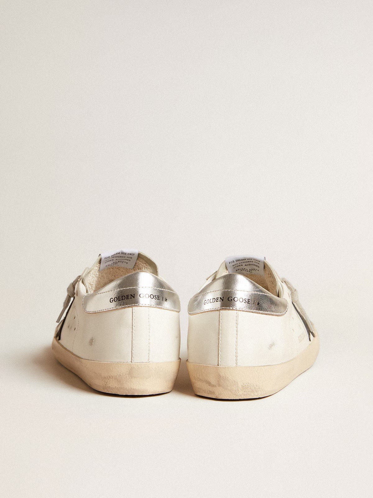 GOLDEN GOOSE SUPERSTAR- BLACK SILVER