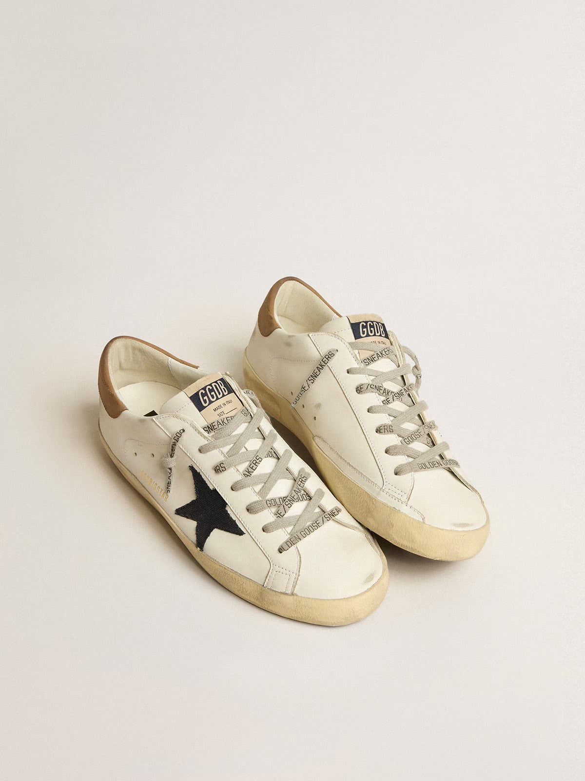 GOLDEN GOOSE SUPERSTAR- BROWN BLACK