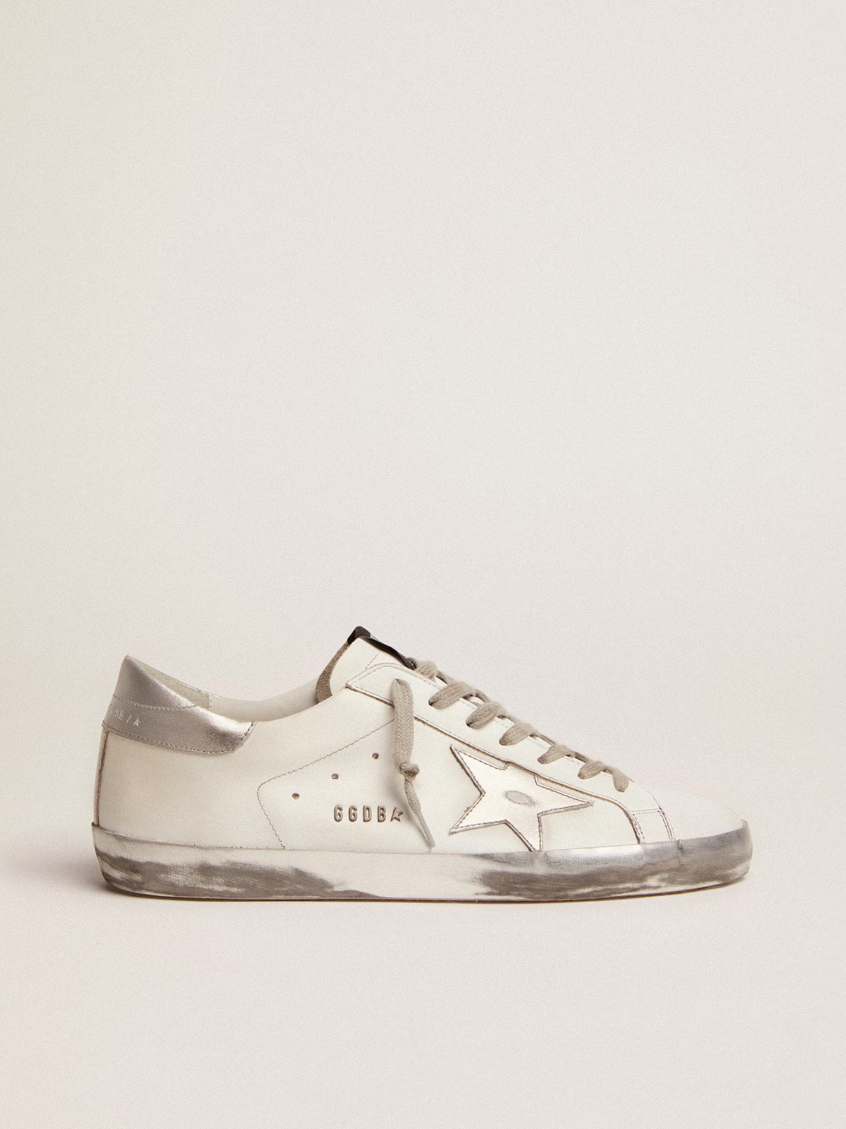 GOLDEN GOOSE SUPERSTAR- SILVER