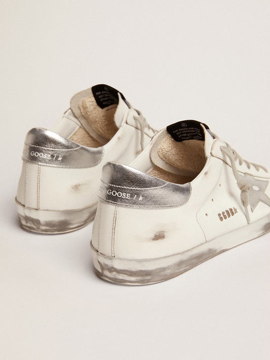 GOLDEN GOOSE SUPERSTAR- SILVER