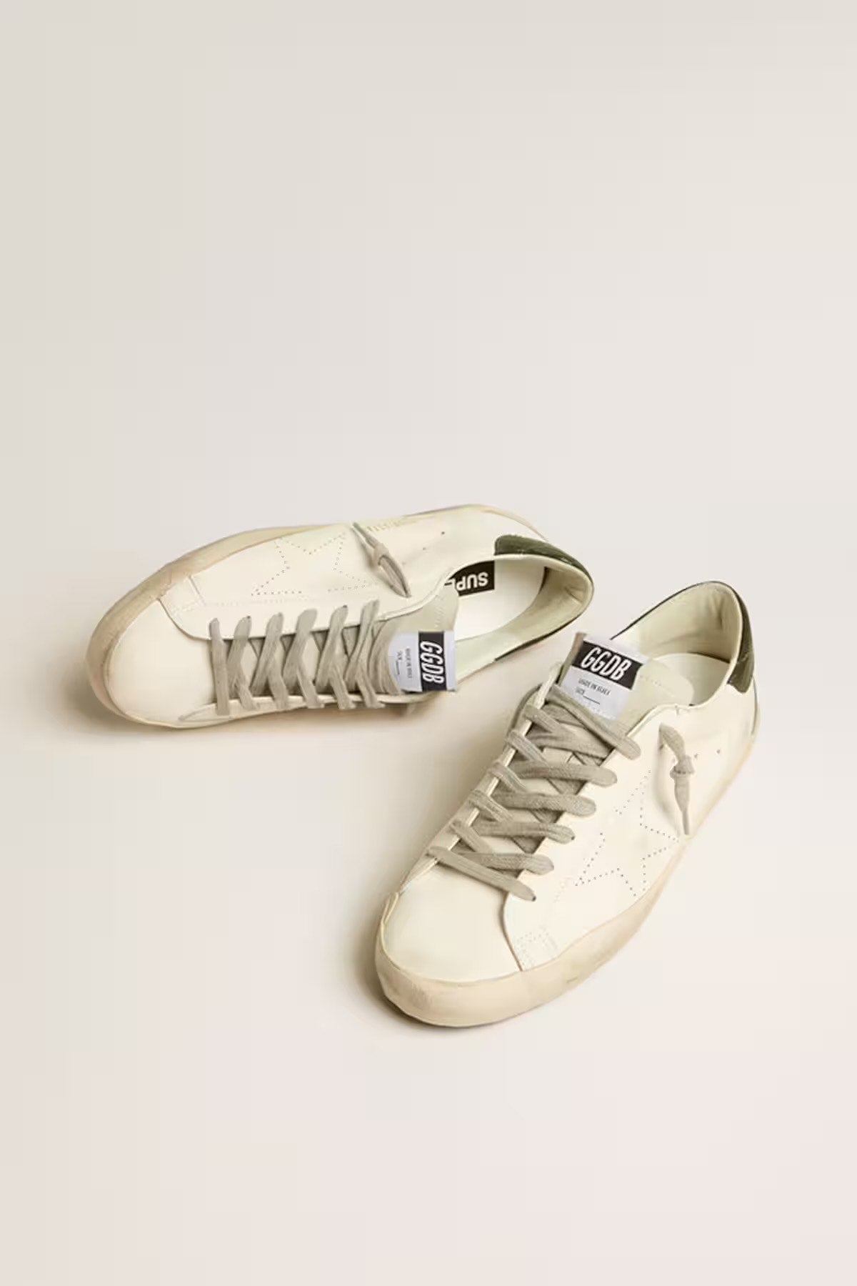 GOLDEN GOOSE SUPERSTAR- DARK GREEN