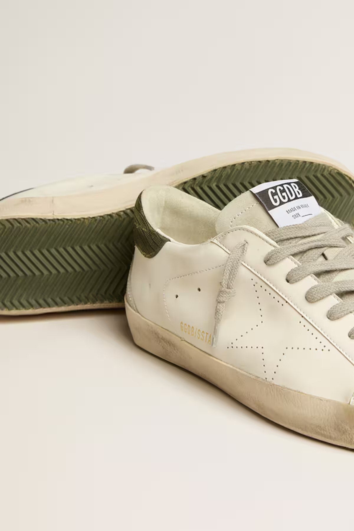 GOLDEN GOOSE SUPERSTAR- DARK GREEN