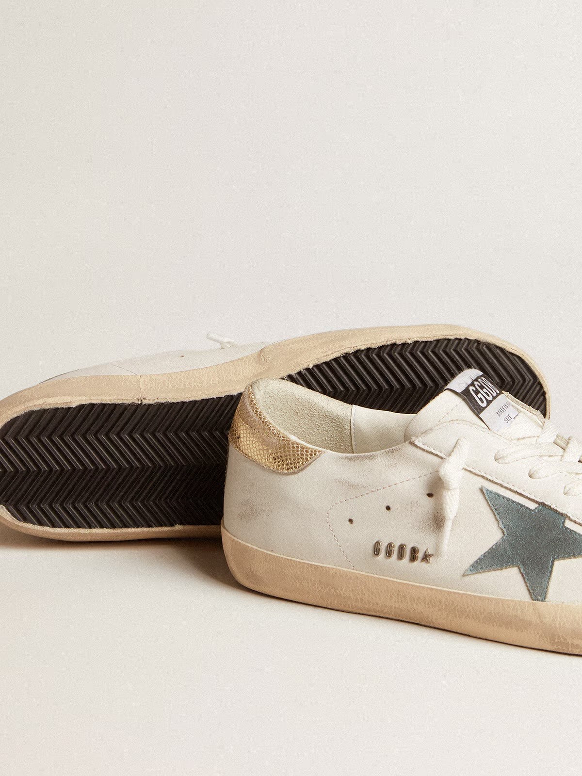 GOLDEN GOOSE SUPERSTAR- BEIGE WASHED