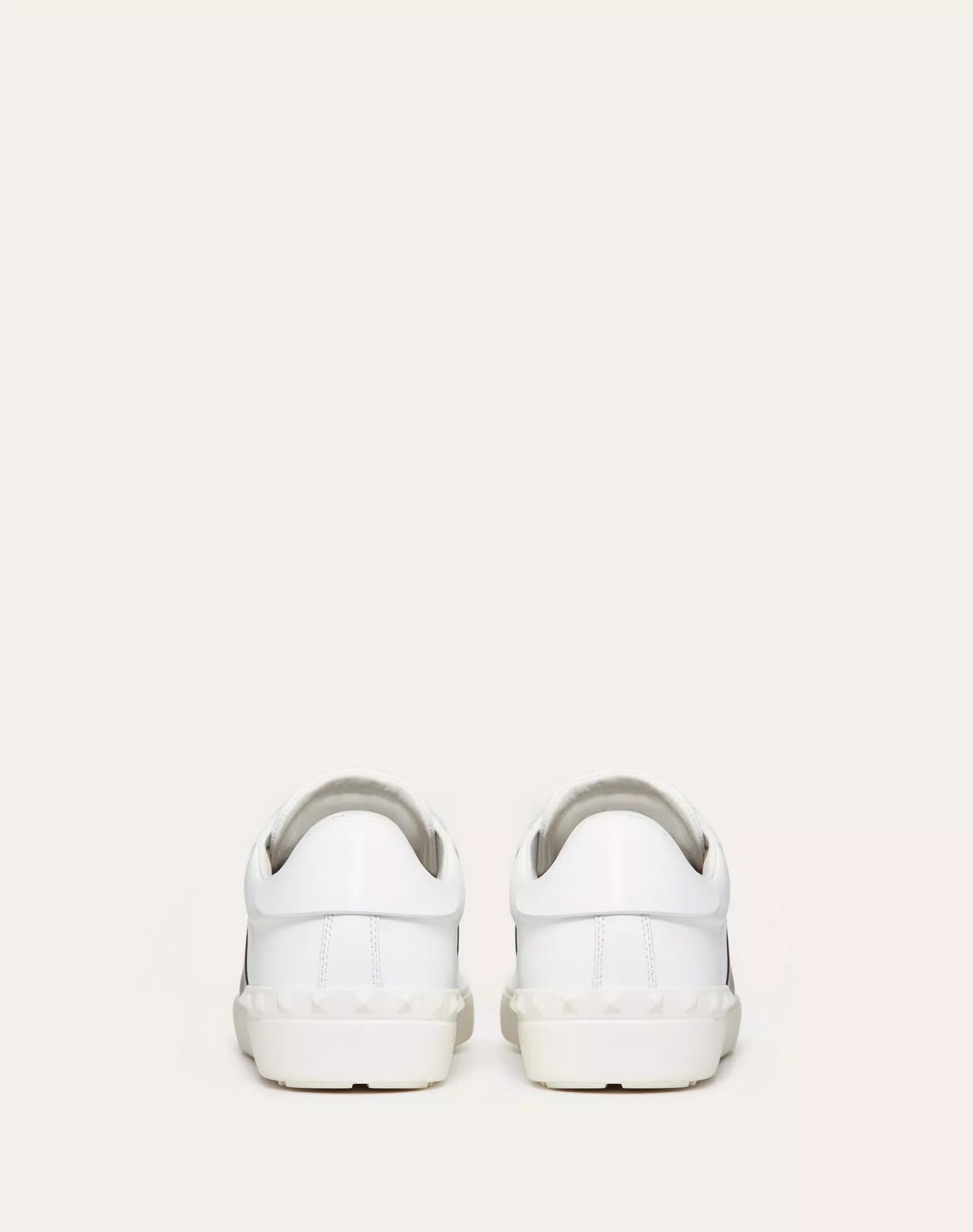 VLTN OPEN LEATHER- BLACK WHITE