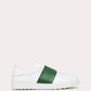 VLTN OPEN LEATHER- BLACK WHITE