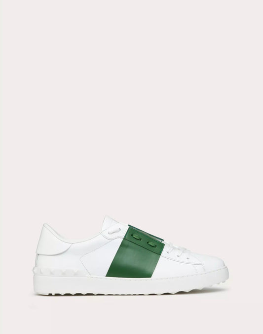 VLTN OPEN LEATHER- GREEN