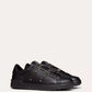 VLTN OPEN LEATHER- BLACK ROCKSTUD