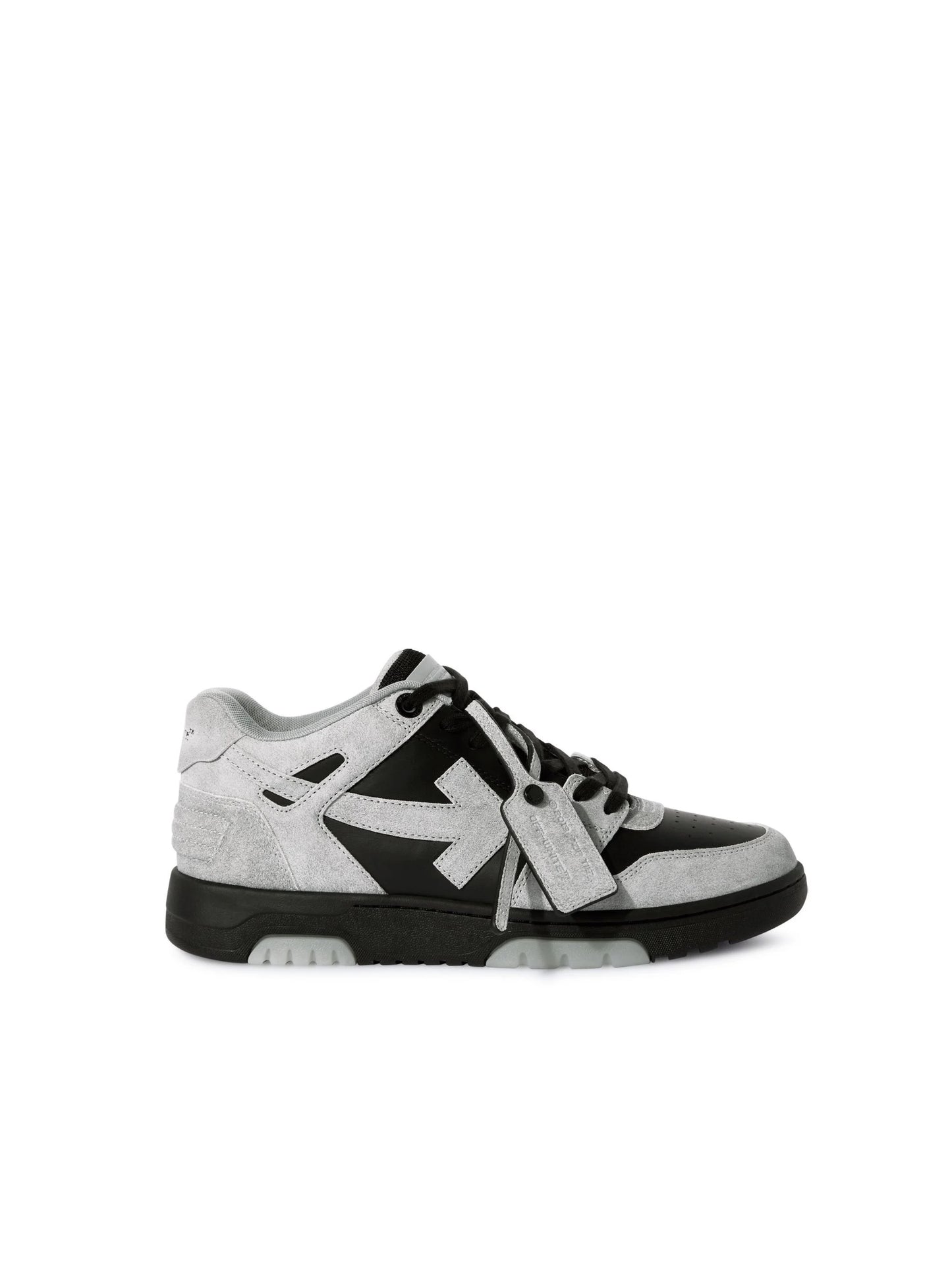 OFF WHITE OOO- GRAY SUADE