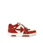 OFF WHITE OOO- RED SUADE