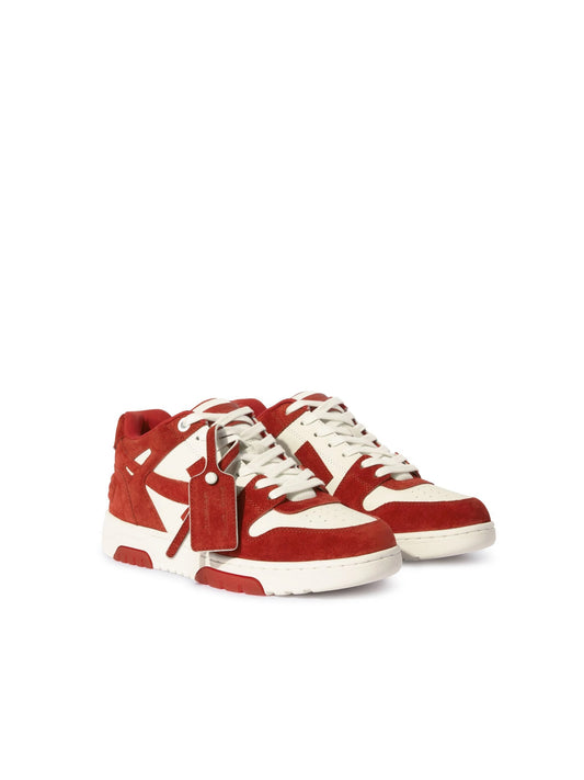 OFF WHITE OOO- RED SUADE
