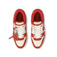 OFF WHITE OOO- RED SUADE
