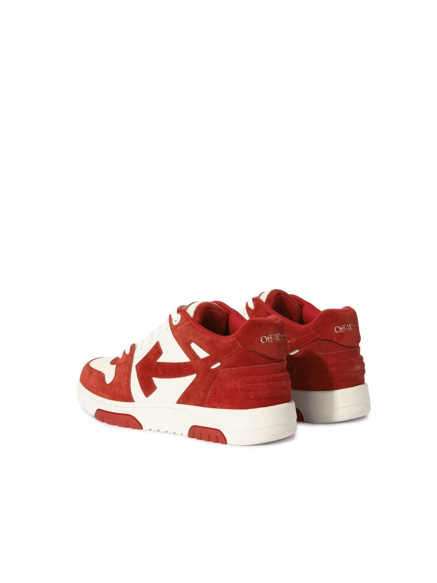 OFF WHITE OOO- RED SUADE