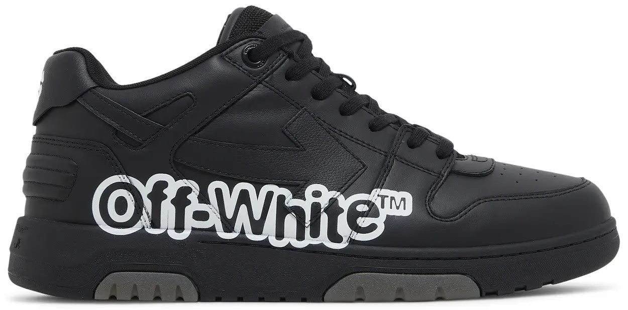OFF WHITE OOO- BLACK LOGO