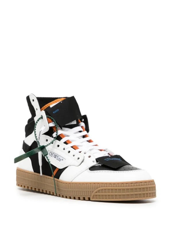 OFF WHITE- OFF COURT GUM SOLE