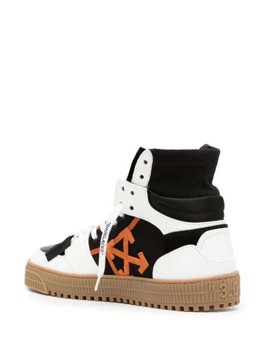 OFF WHITE- OFF COURT GUM SOLE
