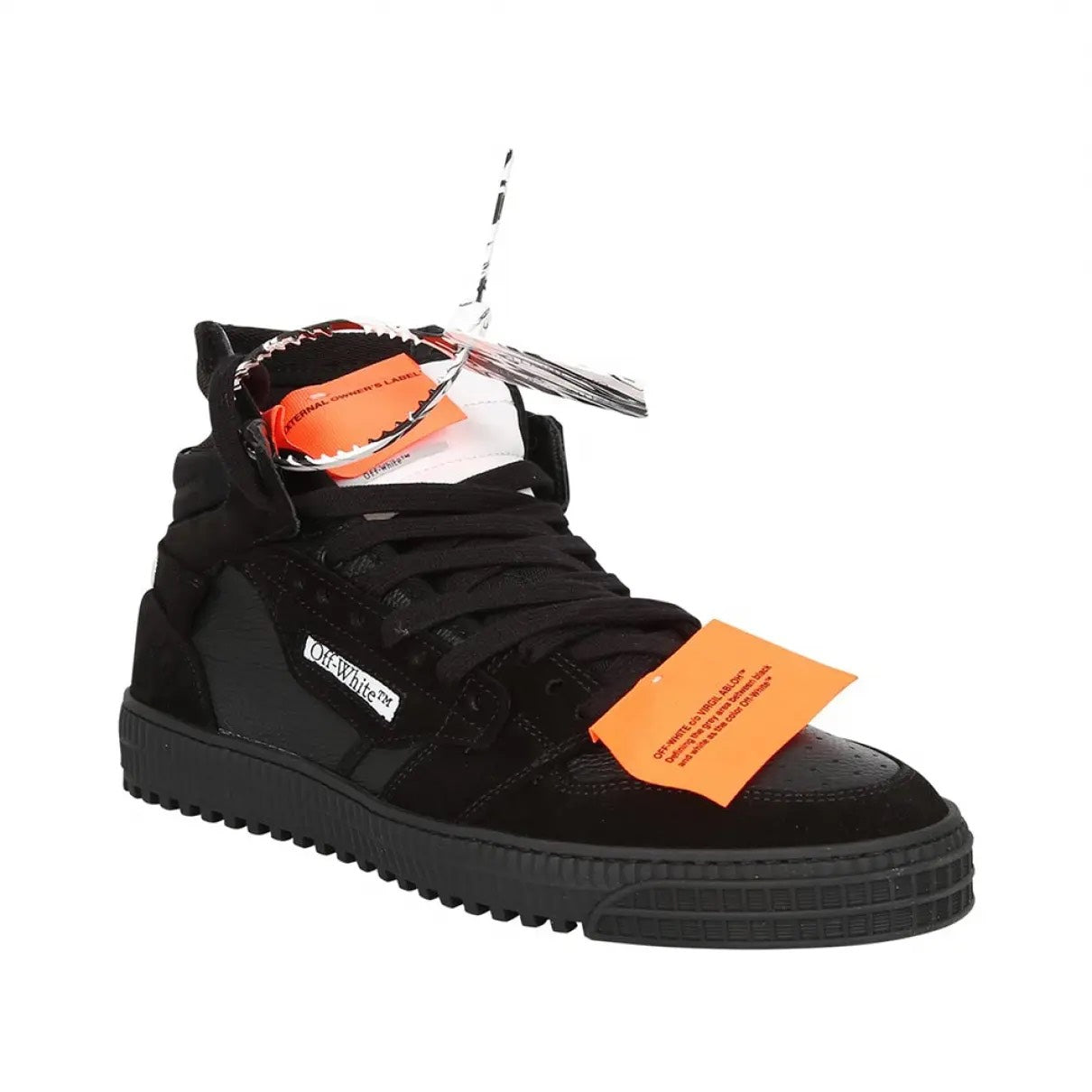 OFF WHITE- OFF COURT BLACK