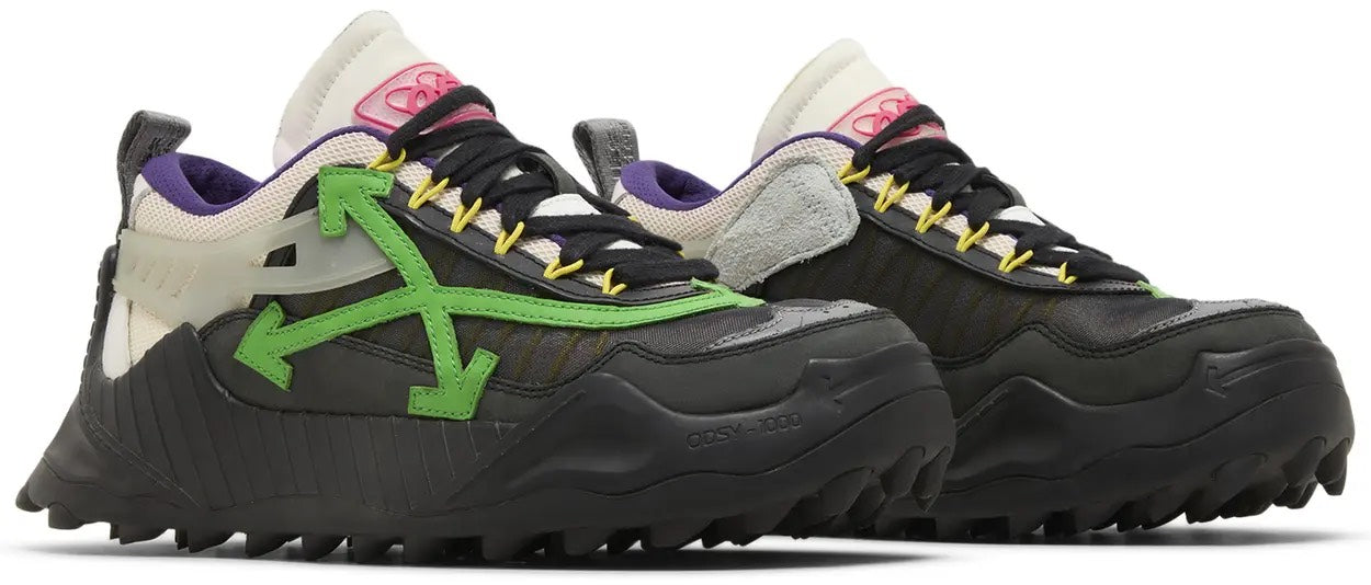 OFF WHITE ODSY 1000- BLACK GREEN