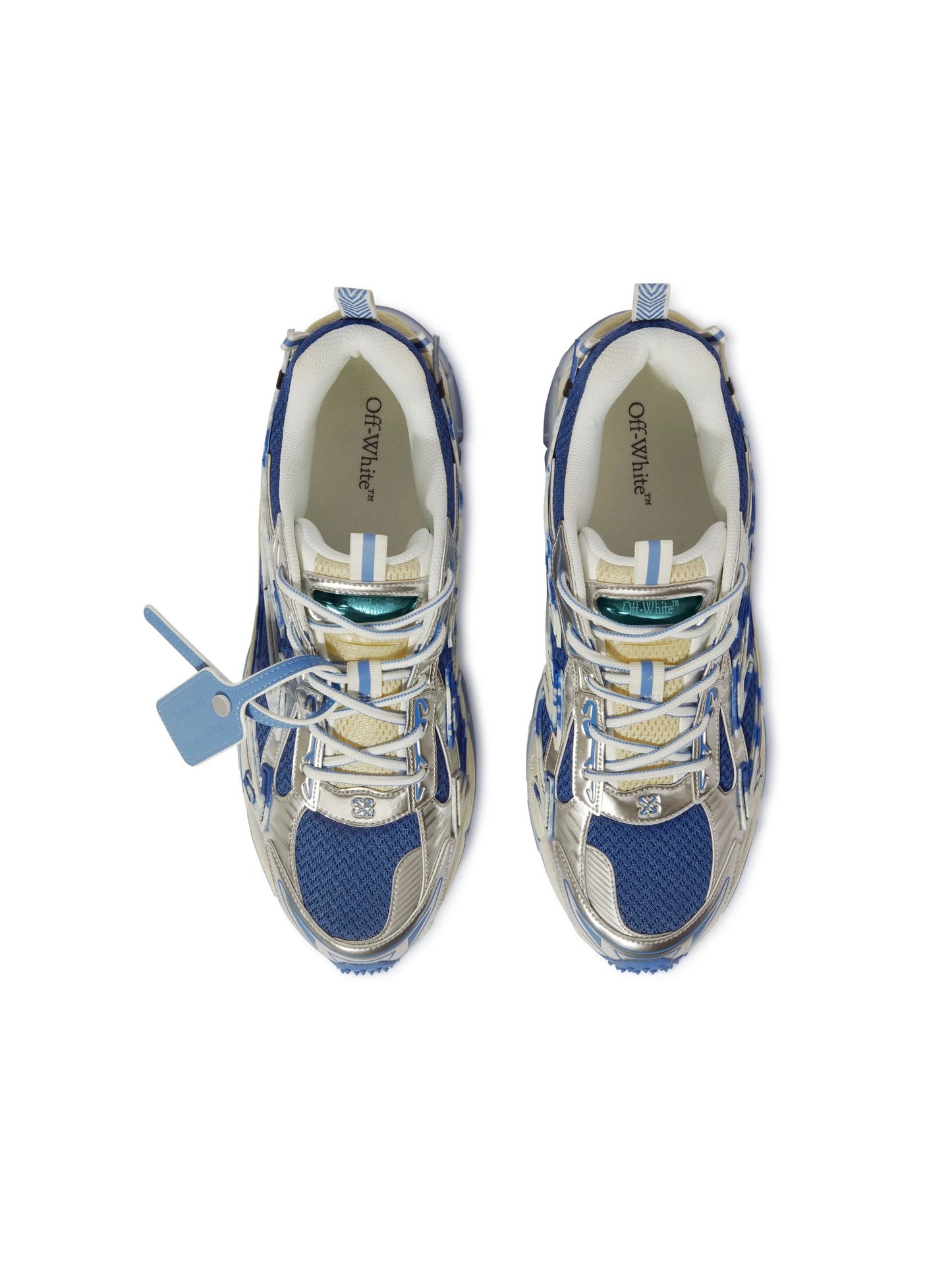 OFF WHITE BE RIGHT BACK- BABY BLUE
