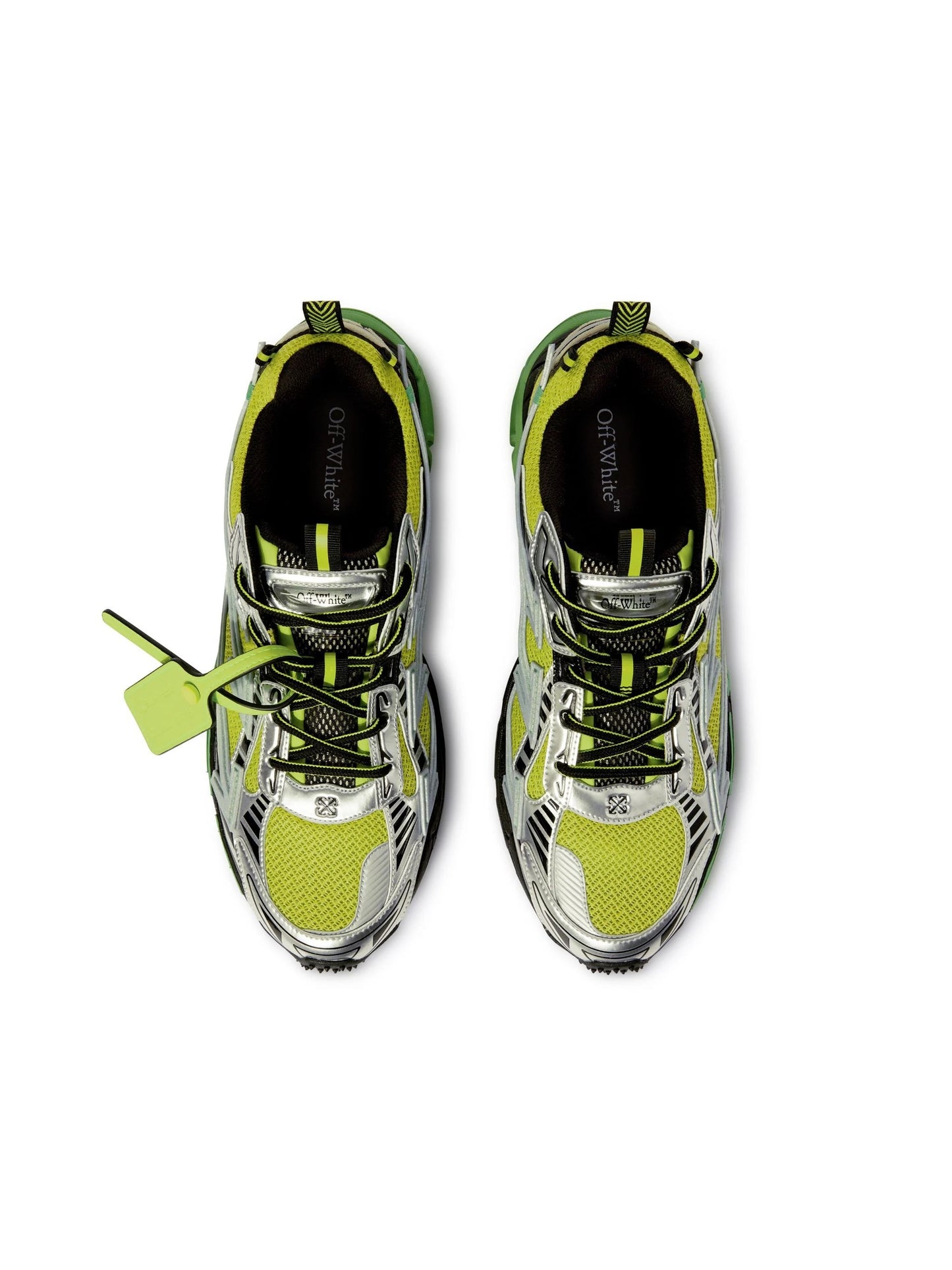 OFF WHITE BE RIGHT BACK- BLACK GREEN
