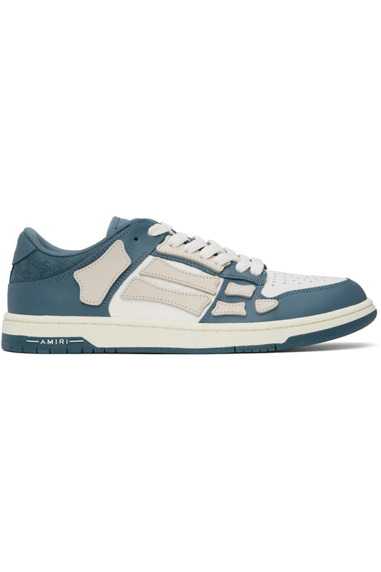 AMIRI SKEL- BLUE WHITE