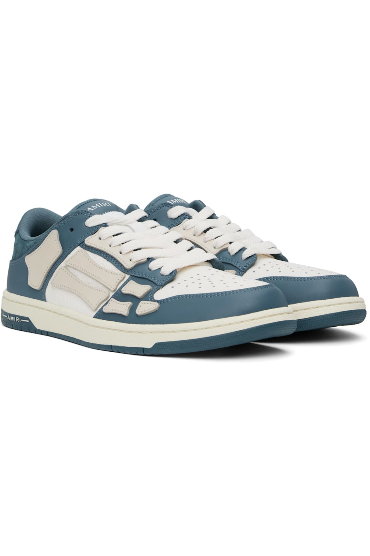 AMIRI SKEL- BLUE WHITE