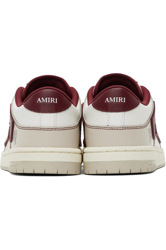 AMIRI SKEL- BEIGE RED