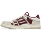 AMIRI SKEL- BEIGE RED
