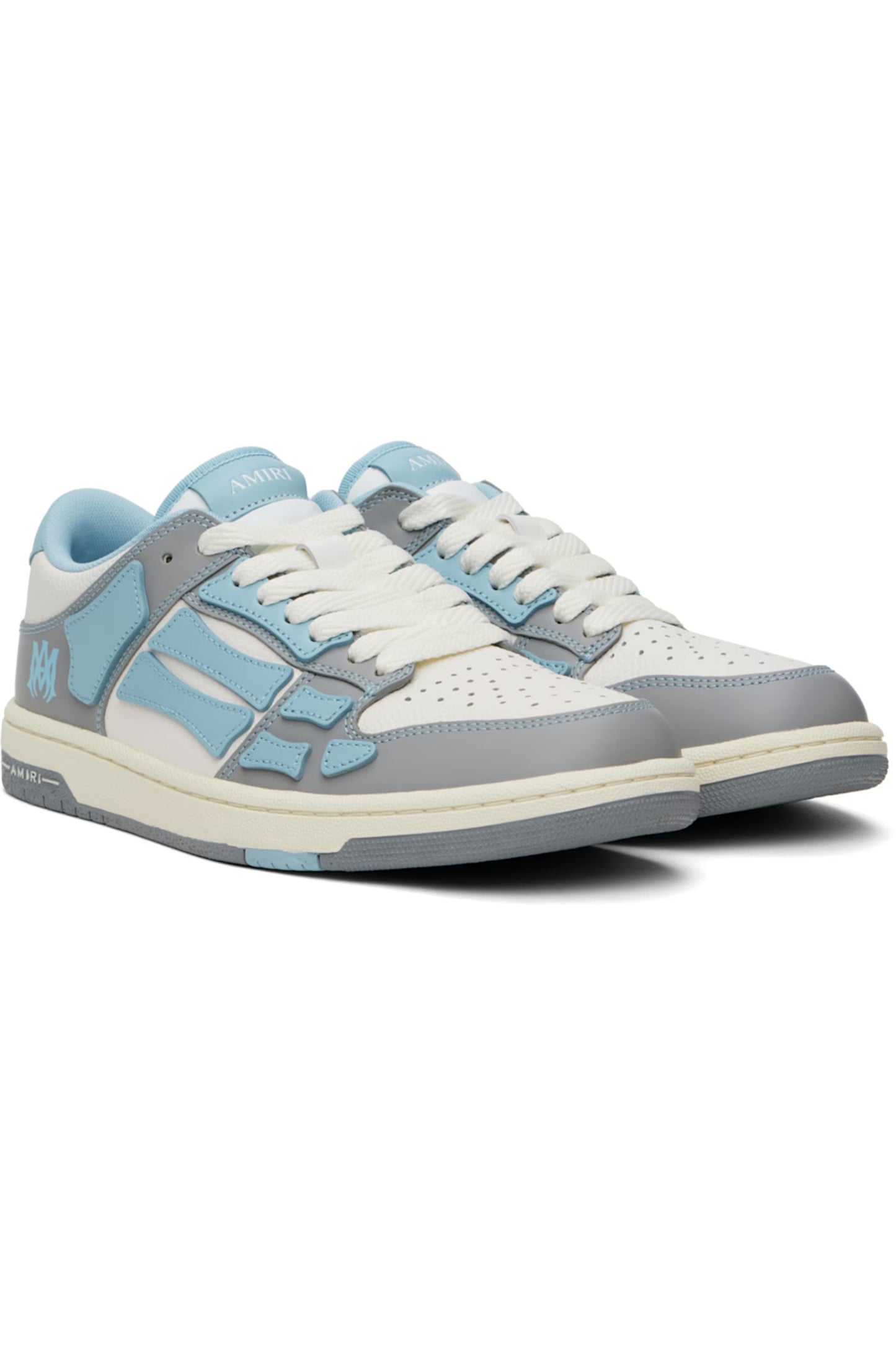 AMIRI SKEL- GRAY BABY BLUE