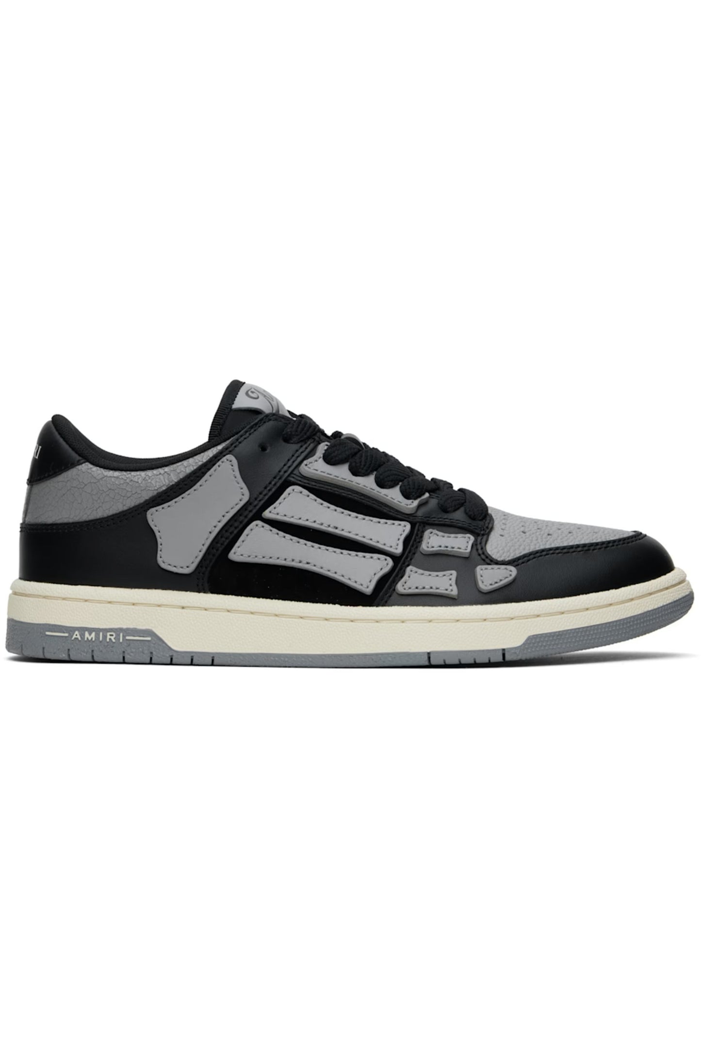 AMIRI SKEL- BLACK GRAY