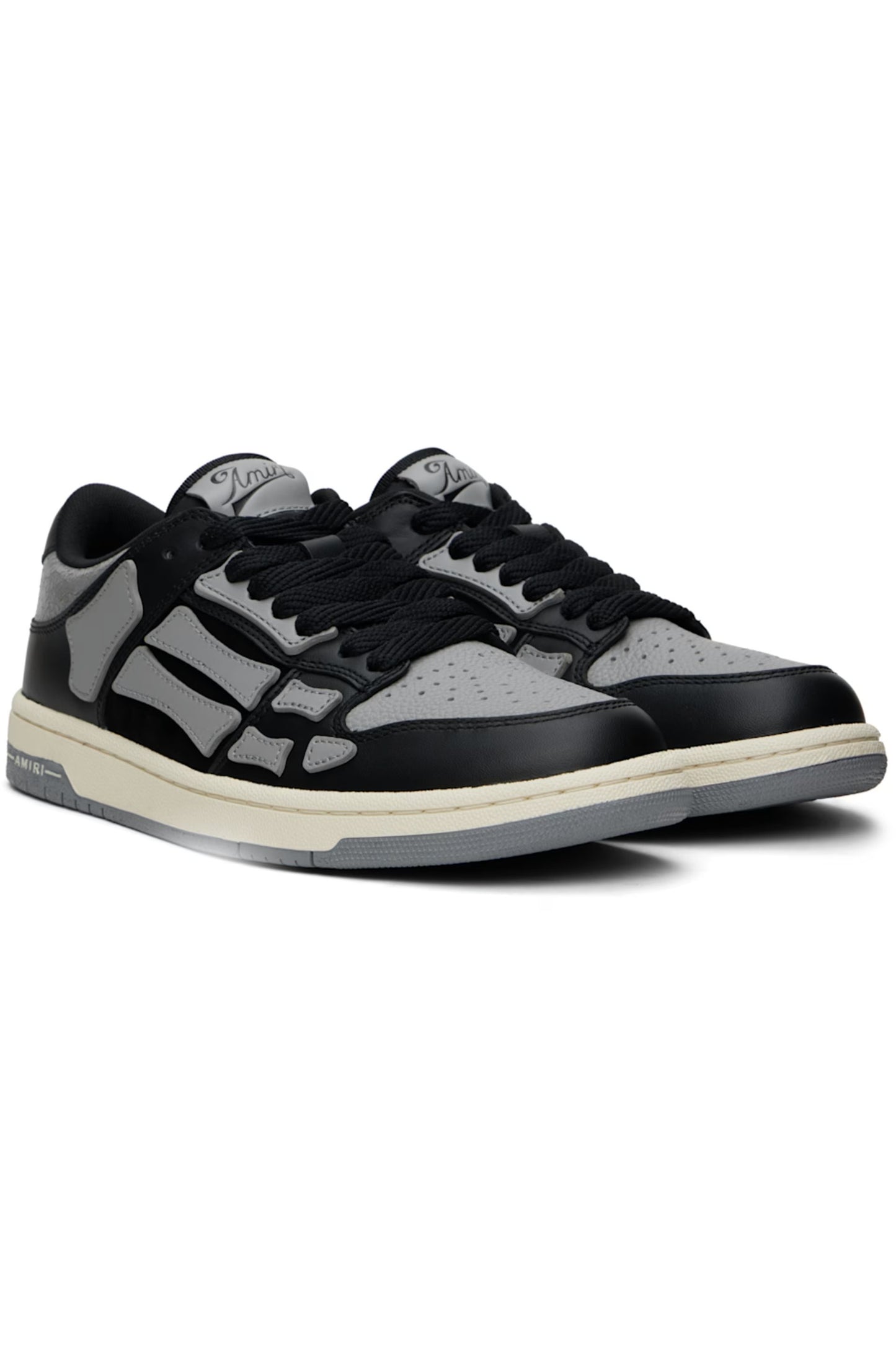 AMIRI SKEL- BLACK GRAY