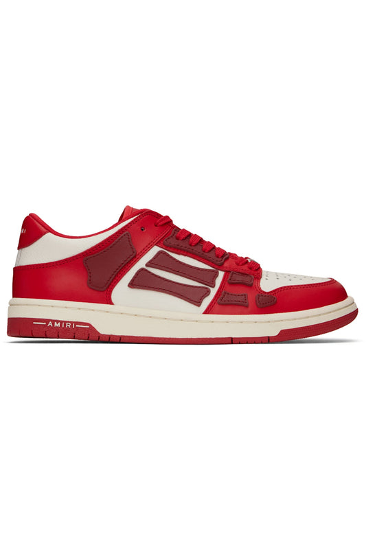 AMIRI SKEL- WHITE RED
