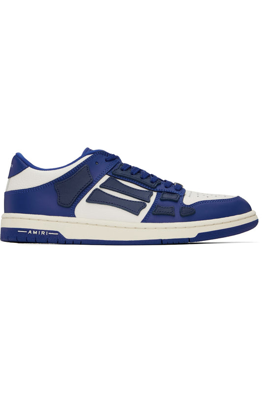 AMIRI SKEL- WHITE BLUE