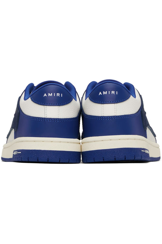AMIRI SKEL- WHITE BLUE