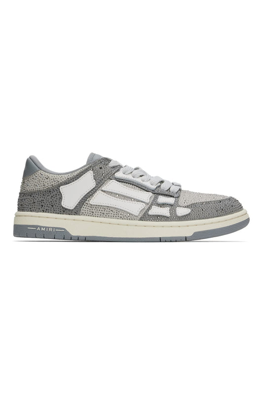 AMIRI SKEL- GRAY CRYSTAL