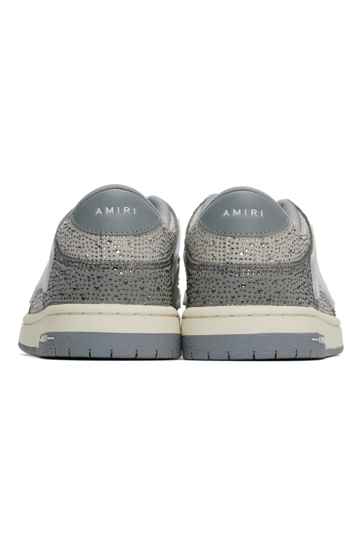 AMIRI SKEL- GRAY CRYSTAL